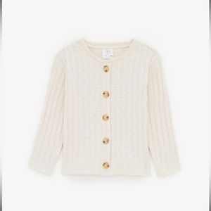 NWT ZARA KIDS/ RIBBED RUSTIC TOP